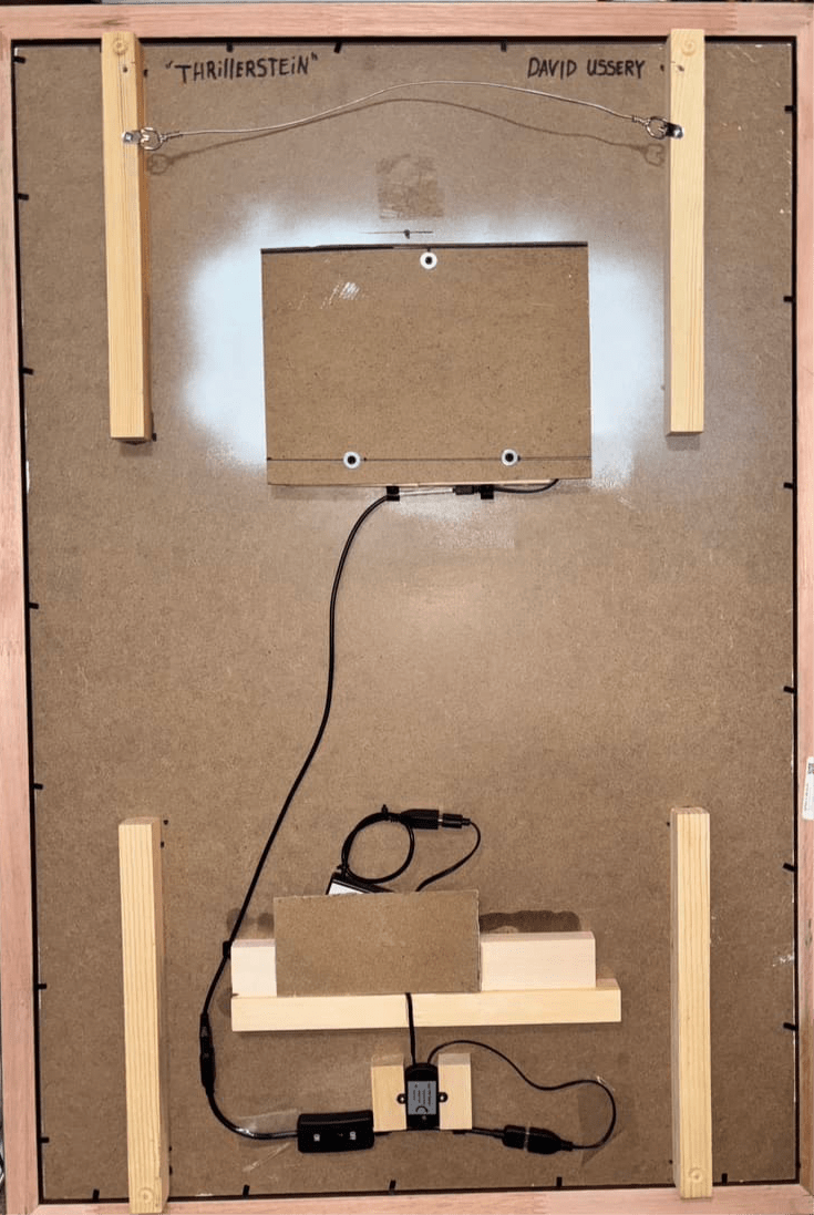 🎨 “Thrillerstine” — An Original Oil Painting by David Ussery - David Ussery