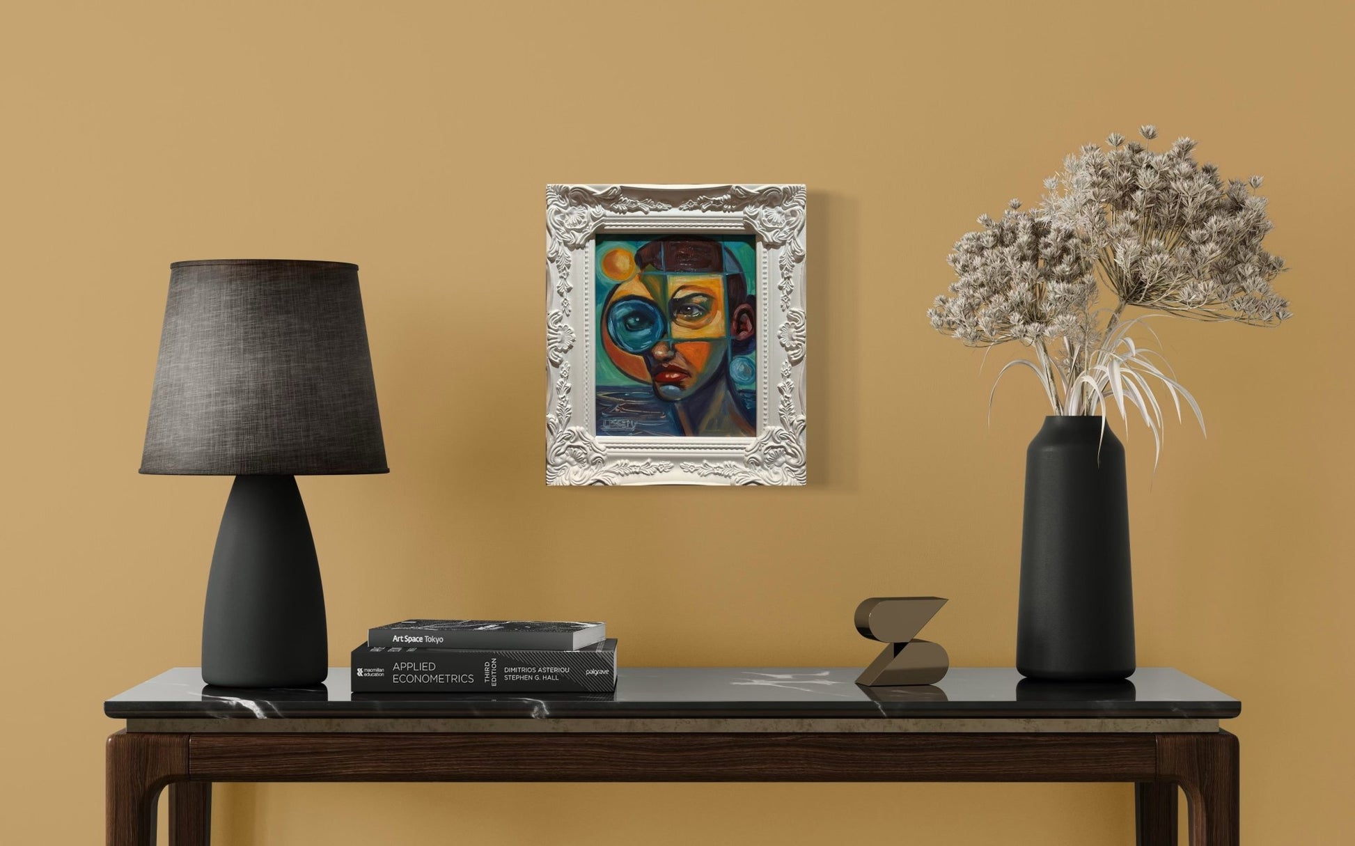 Through the Fractured Lens — Original 8x10 Oil Painting by David Ussery - David Ussery