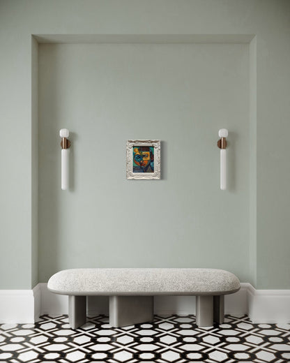 Through the Fractured Lens — Original 8x10 Oil Painting by David Ussery - David Ussery