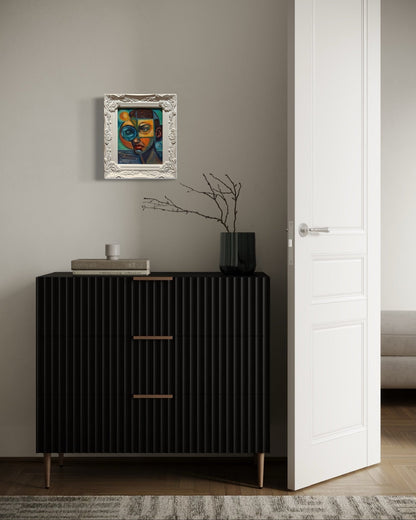 Through the Fractured Lens — Original 8x10 Oil Painting by David Ussery - David Ussery